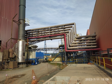 Instalação e montagem de tubulação industrial